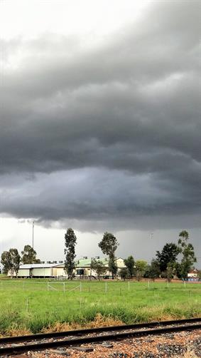 Storm Over Ilfracombe, QLD.
